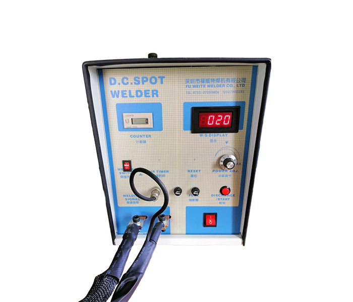 Hand held spot welding machine